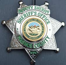 Us State Of Nevada Washoe County Sheriff Office Badge Current Star Badge Police Badge Police Uniforms