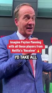 peyton already setting up plays in his head 😂 #peytonmanning #netflix  #receiver #nfl