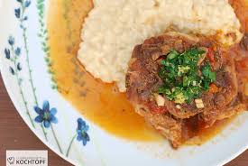 Ossobuco Vom Schwein Mit Risotto Rezept Ossobuco Rezept Fleisch Gerichte Risotto
