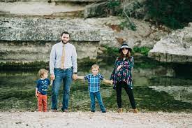 Bull Creek Austin Coggin Family Outdoor Family Portraits Woods Photography Family Outdoor