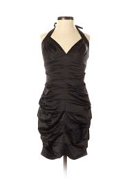 Bcbgmaxazria Cocktail Dress Sheath Gray Solid Dresses Used Size 0 With Images Gray Cocktail Dress Clothes Dresses