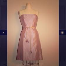 Vintage Blush Cocktail Dress With Flower Belt Blush Cocktail Dress Dresses Cocktail Dress