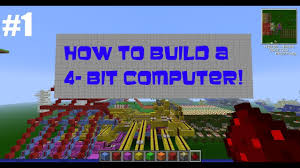 Dummies helps everyone be more knowledgeable and confident in applying what they know. Minecraft How To Build A 4 Bit Computer Part 1 Explanation And Design Tutorial Youtube