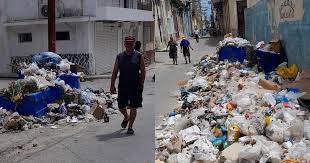 La Habana inundada por la basura