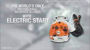 No more idling while walking to the next job or removing the unit to restart. Br 450 C Ef Backpack Blower With Electric Start Youtube