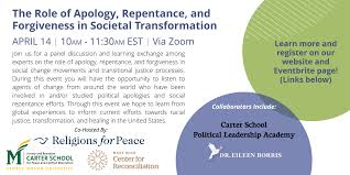 The Power and Possibility of Forgiveness — Mary Hoch Center for  Reconciliation