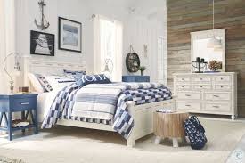 Lake House Pebble White Low Post Bedroom Set From Legacy Kids Coleman Furniture