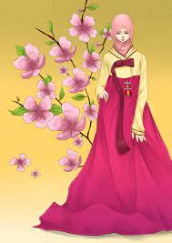 Kumpulan gambar dp kartun wanita muslimah kantor meme via. Islamic Korean Taking By Nur Art Book A Set Of Illustrations Of A Fiction Characters Wearing Hijab A Nice Collection For Isla Gambar Kartun Wallpaper Kartun
