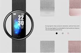 Αδιάβροχο Bluetooth Ρολόι Smart Watch με Ειδοποίηση Εφαρμογών,  Θερμιδομετρητή, Μετρητή Πίεσης, Παλμών & Ποιότητας Ύπνου - Μαύρο -  ProfitStore