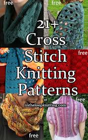 Also, free pattern downloads for beading, cross stitch, knitting, crochet. Criss Cross Stitch Knitting Patterns In The Loop Knitting