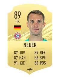 I am no expert in programming or spreadsheets (if you dont count doing one. Highest Rated Bundesliga Players In Fifa 21 Futballnews Com
