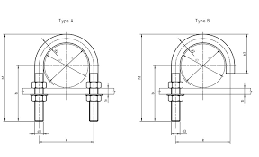 U Bolt Sizes U Bolt Manufacturers U Bolts Suppliers