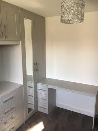 A Full Matching Set Bespoke Wardrobes And Dressing Table Too This Is Ascot G Fitted Wardrobes Bedroom Bedroom Built In Wardrobe Wardrobe With Dressing Table