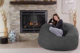 Chill Sack 5 Ft Bean Bag Chair Multiple Colors Fabrics Walmart Com In 2020 Bean Bag Chair Cool Bean Bags Top Quality Furniture