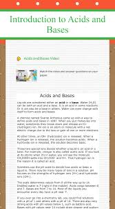 Indicators for small volume samples. Introduction To Acids And Bases Interactive Worksheet By Carmen Harper Wizer Me