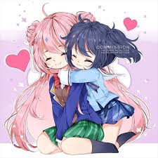 Daily Satou Pic 379 Cutest Couple Happysugarlife Anime Girlxgirl Anime Cute Couples