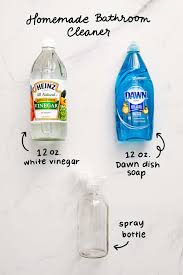 Homemade tub cleaner with dawn and vinegar. 6 Homemade Cleaners That Really Work Apartment Therapy
