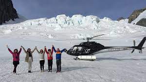 Fox Glacier Helicopter Mt Cook Snow Landing 40 Minutes On Top Of The World Mountain scenery & glacier landings. fox glacier helicopter mt cook snow