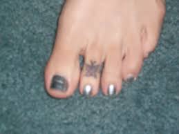 Tattoo designs, tattoo pictures a category wise collection of tattoos. Butterfly Toe Ring Tattoo Toe Ring Tattoos Ring Tattoos Toe Rings