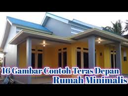 Biasanya teras depan rumah akan difungsikan sebagai tempat menerima tamu atau tempat menunggu sebelum dipersilahkan masuk. 16 Gambar Teras Depan Rumah Contoh Model Teras Rumah Minimalis Youtube