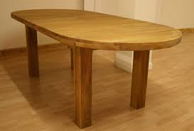 Hampton white solid wood oval extension dining table. 20 Outstanding Oval Oak Dining Room Tables Home Design Lover
