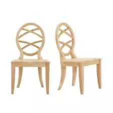 Oval Back Chair In Chairs For Sale Ebay In 2020 Unfinished Wood Chairs Wood Chair Steel Dining Chair