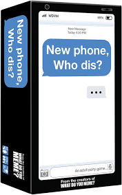 Players rotate drawing a sent (or at the end of the game, the player with the most points wins! Amazon Com New Phone Who Dis The 100 Offline Text Messaging Party Game By What Do You Meme Toys Games