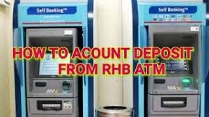 Part of a series on financial services. How To Account Cash Deposit From Rhb Atm Youtube