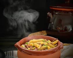 Pasta with fish, clams & cherry tomatoes dop. Pasta Al Coccio From Florence A Warm And Convivial Recipe Mad Delicacy