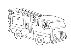 Fire truck coloring page a picture of a fire truck (or fire engine) with a telescopic turntable ladder, to rush firefighters to fires so that they can extinguish thems. Fire Truck Coloring Pages Idea Whitesbelfast Com