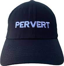 Amazon.com: Pervert - Dad Style Ball Cap Black: Clothing, Shoes & Jewelry