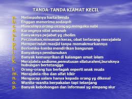Kiamat kecil adalah tanda tanda kiamat yang terjadi mendahului hari kiamat dalam masa yang sangat panjang. Iman Kepada Hari Akhir Pengertian Ppt Download