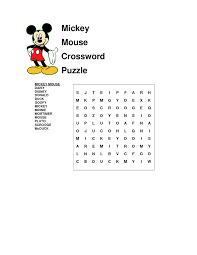 See more ideas about crossword puzzles, word puzzles, crossword. Mickey Mouse Crossword Puzzle Novocom Top