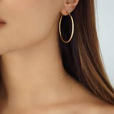 24 karat is 100 percent, 18 karat is 75 percent, and 14 karat is 58.5 percent gold. Venice Hoop Earrings Rose Gold Earrings Nikita By Niki