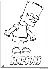 Simpsons Archives Magic Color Book Coloring Pages For Kids Drawing Videos For Kids Coloring Pages