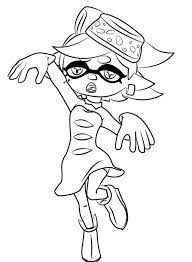 Callie and marie squished sisters. Splatoon Coloring Pages 100 Free Coloring Pages