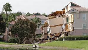 This is just north of miami beach. Condos Collapse Into Sinkhole Near Disney World