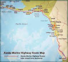 The mainline routes which typically take more than one day for the ship to travel; Ship Position Tracking And Alaska Maps Viking Travel Inc Alaskaferry Com Alaska Ferry Bookings And Custom Alaska Tours Petersburg Alaska