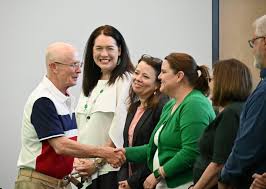 We had a wonderful time celebrating the district's 2024 retirees at our  annual retirement reception. Our retirees have over 400 years of combined  service. We are so thankful for your service to