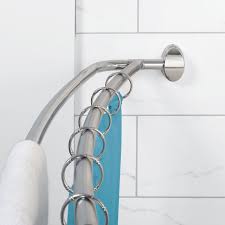 How Brilliant Is This I Love Clever Ideas Shower Rod Shower Curtain Rods Cool Shower Curtains