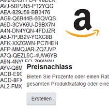 Lll 10 redaktionell geprüfte amazon gutscheine für juni 2021 70% amazon gutscheincode und 50% rabatt sichern jetzt sparen und gutschein einlösen! Wie Erstelle Ich Unique Amazon Gutscheincodes Bzw Rabattcodes Fur Meine Werbeaktion