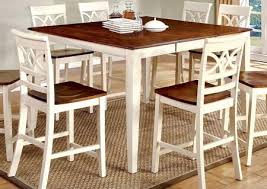 Kymia counter height cherry solid wood dining table. Furniture Of America Dining Table Cm3552wcpt Vintage White And Cherry Appliances Connection
