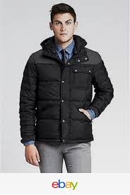 Banana Republic Men S 132794 Hooded Puffer Coat Jacket 225 00 Nwt Xxl Ebay Jackets Casual Jacket Mens Outfits