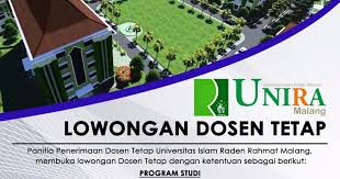 Maybe you would like to learn more about one of these? Lowongan Kerja Dosen Tetap Unira Malang Tahun 2017 Lowongan Kerja Bumn Bulan Agustus 2021