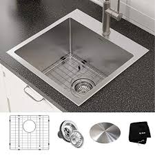 Check spelling or type a new query. Kraus Kht300 33 33 X 22 Inch Standart Pro Drop In Topmount 16 Gauge 2 Hole Stainless Steel Set 5 Item Bundle Sink Bottom Grid Assembly Drain Cap Kitchen Towel 33 Inch Single Bowl Buy