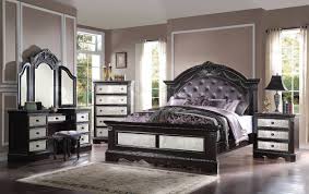 Athena Silver 4 Pc Bedroom Set With Vanity By Acme Furniture Master Bedroom Set Bedroom Set Bedroom Sets