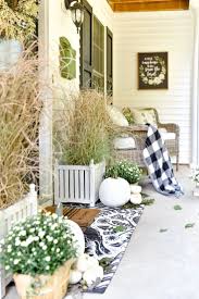 Black And White Fall Decor Black White Fall Porch Fall Decorations Porch Fall Porch Easy Fall Decor
