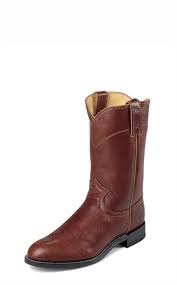 Justin Boots 3163 Jackson Roper Chestnut