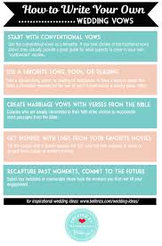 Though you might not want to think about it, disasters can strike your wedding day. Writing Your Own Personal Wedding Vows