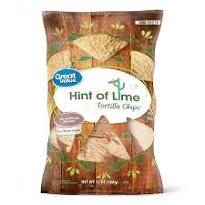 Tostitos® cantina thin & crispy tortilla chips tostitos® gold tortilla chips tostitos® low sodium rounds tortilla chips tostitos® restaurant style tortilla chips tostitos® restaurant style with a hint of jalapeno tortilla chips tostitos. Walmart Grocery Great Value Gluten Free Hint Of Lime Tortilla Chips 13 Oz